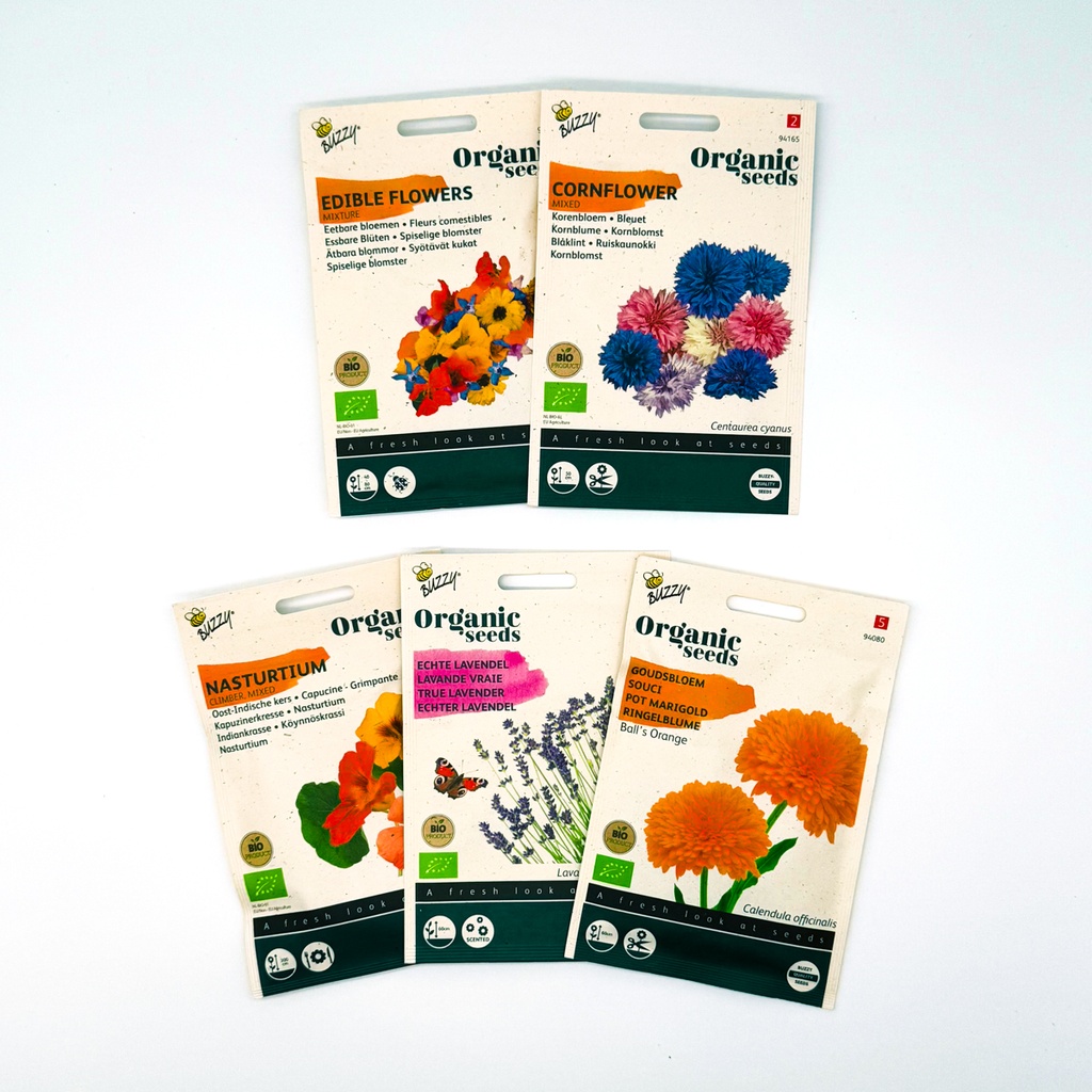 Le jardin de fleurs comestibles de Mama – BIO