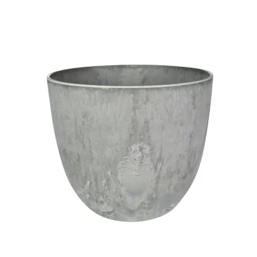 [V166533] Artstone Pot bola grey D23 H20
