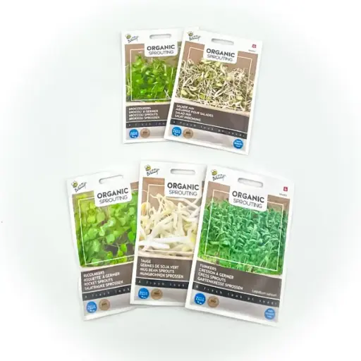 [Buzzy-M005] Sachet de graines de légumes à germer - BIO
