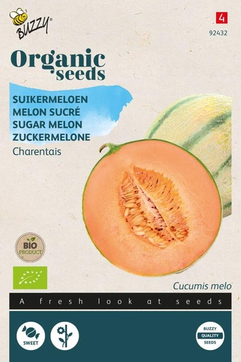 [Buzzy-92432] Melon sucré Charentais - BIO